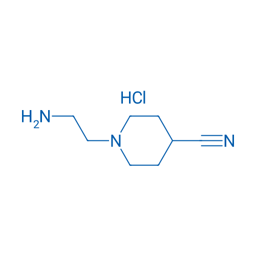 1-(2-Aminoethyl)piperidine-4-carbonitrile hydrochloride 5g