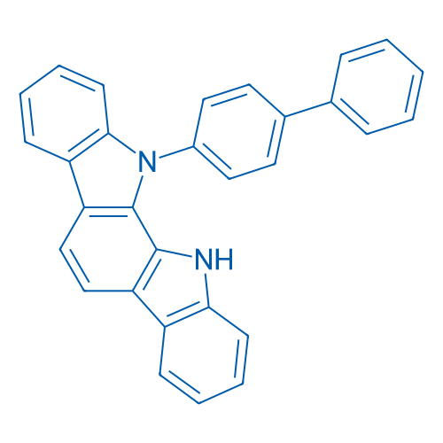 11-([1,1'-Biphenyl]-4-yl)-11,12-dihydroindolo[2,3-a]carbazole 250mg