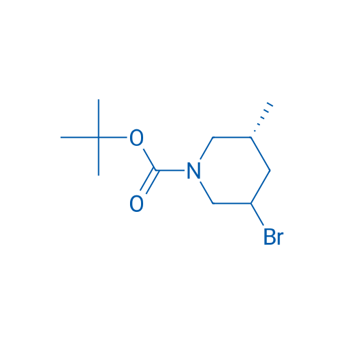 (5R)-tert-Butyl 3-bromo-5-methylpiperidine-1-carboxylate 100mg