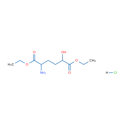 2-Amino-5-hydroxy-hexanedioic acid diethyl ester hydrochloride 1g