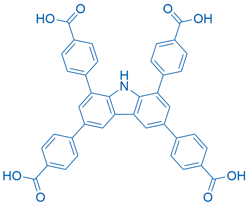 4,4',4'',4'''-(9H-Carbazole-1,3,6,8-tetrayl)tetrabenzoic acid 1g