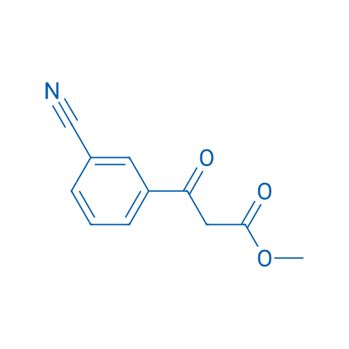 3-Cyano-b-oxo-benzenepropanoic acid methyl ester 5g