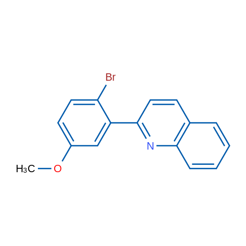 2-(2-Bromo-5-methoxyphenyl)quinoline 1g
