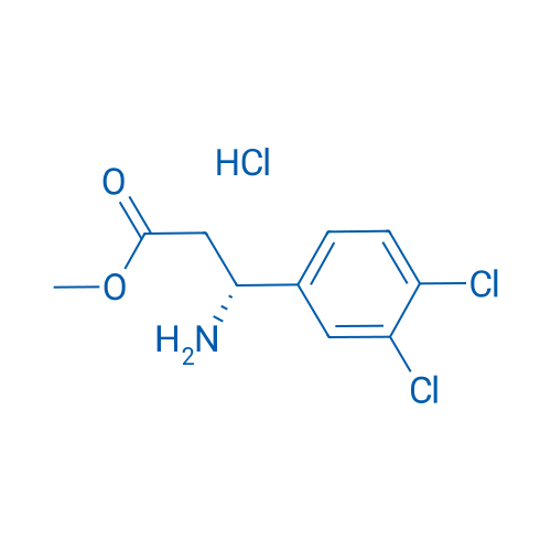 (R)-Methyl 3-amino-3-(3,4-dichlorophenyl)propanoate hydrochloride 50mg