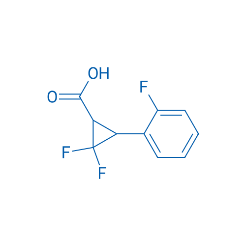 2,2-Difluoro-3-(2-fluorophenyl)cyclopropane-1-carboxylic acid 1g