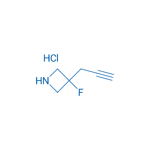 3-Fluoro-3-prop-2-ynyl-azetidine;hydrochloride 100mg