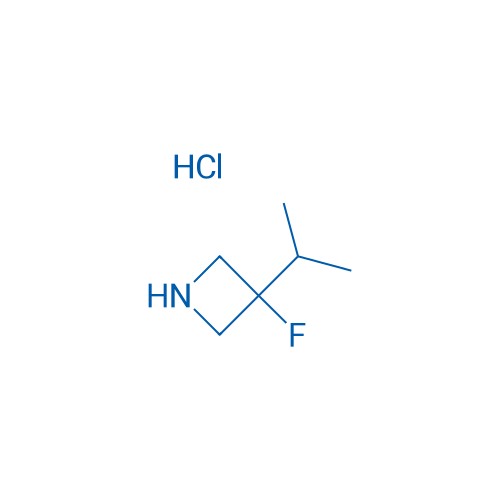 3-Fluoro-3-isopropyl-azetidine;hydrochloride 250mg