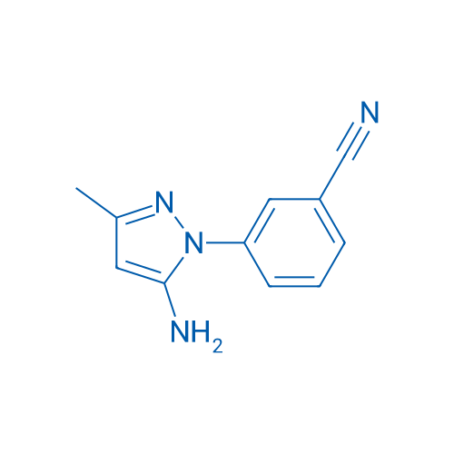 3-(5-Amino-3-methyl-1h-pyrazol-1-yl)benzonitrile 250mg