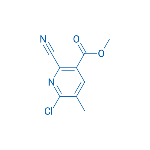 Methyl 6-chloro-2-cyano-5-methylnicotinate 100mg