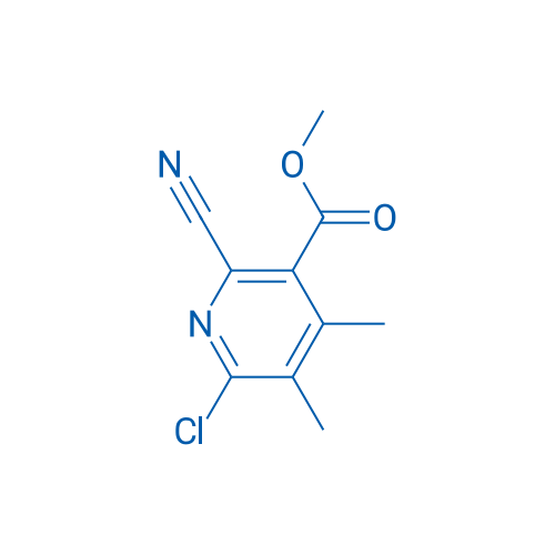Methyl 6-chloro-2-cyano-4,5-dimethylnicotinate 1g