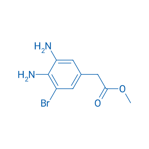 METHYL 3,4-DIAMINO-5-BROMOPHENYLACETATE 1g