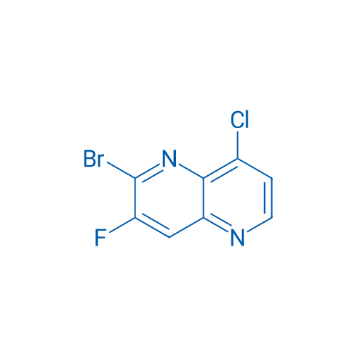 2-BROMO-8-CHLORO-3-FLUORO-1,5-NAPHTHYRIDINE 250mg
