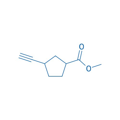 Methyl 3-ethynylcyclopentane-1-carboxylate 250mg