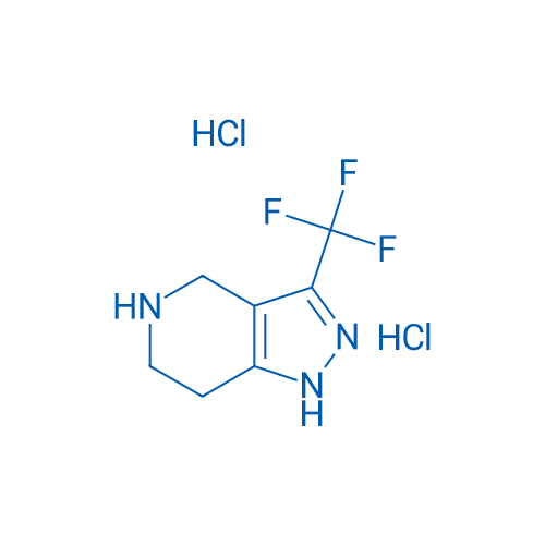 3-(Trifluoromethyl)-4,5,6,7-tetrahydro-1H-pyrazolo[4,3-c]pyridine dihydrochloride 1g