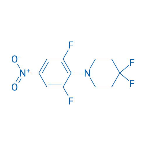 1-(2,6-DIFLUORO-4-NITROPHENYL)-4,4-DIFLUOROPIPERIDINE 250mg