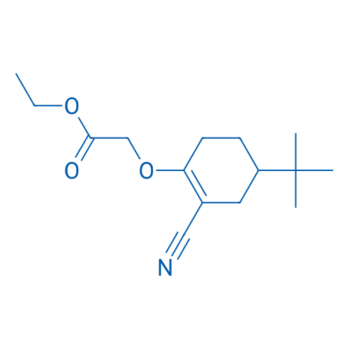 ETHYL 2-((4-(TERT-BUTYL)-2-CYANOCYCLOHEX-1-EN-1-YL)OXY)ACETATE 250mg
