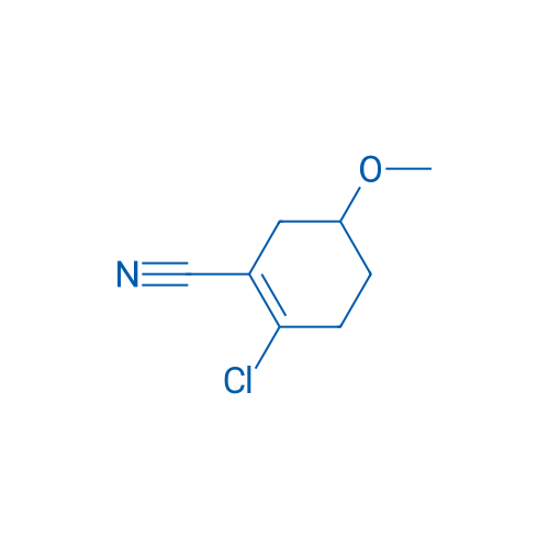 2-CHLORO-5-METHOXYCYCLOHEX-1-ENE-1-CARBONITRILE 250mg