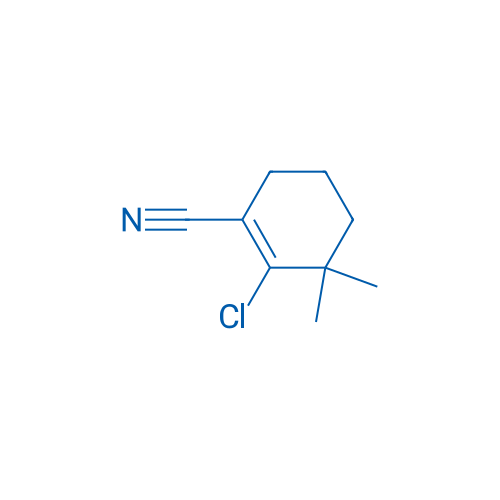 2-CHLORO-3,3-DIMETHYLCYCLOHEX-1-ENE-1-CARBONITRILE 250mg