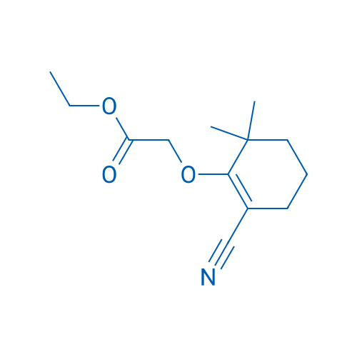 ETHYL 2-((2-CYANO-6,6-DIMETHYLCYCLOHEX-1-EN-1-YL)OXY)ACETATE 1g