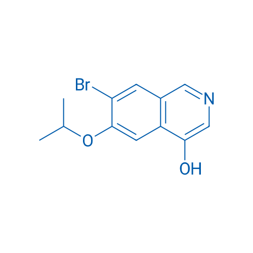 7-BROMO-6-ISOPROPOXYISOQUINOLIN-4-OL 250mg
