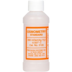 Osmometer Calibration Standards Solution, 300 milliosmoles, 125 ml bottle
