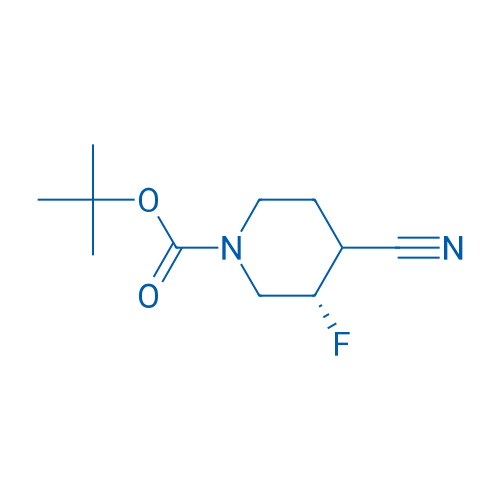 tert-Butyl (3S)-4-cyano-3-fluoropiperidine-1-carboxylate 10g