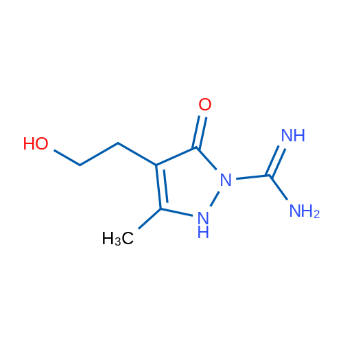 4-(2-Hydroxyethyl)-3-methyl-5-oxo-2,5-dihydro-1H-pyrazole-1-carboximidamide 5g