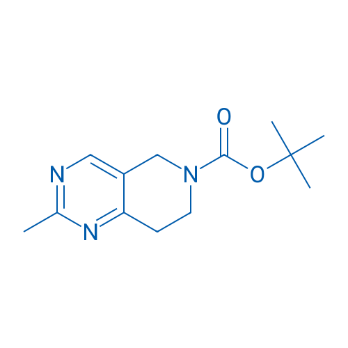tert-Butyl 2-methyl-7,8-dihydropyrido[4,3-d]pyrimidine-6(5H)-carboxylate 250mg