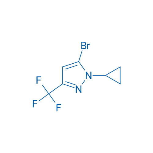 5-Bromo-1-cyclopropyl-3-(trifluoromethyl)-1H-pyrazole 1g