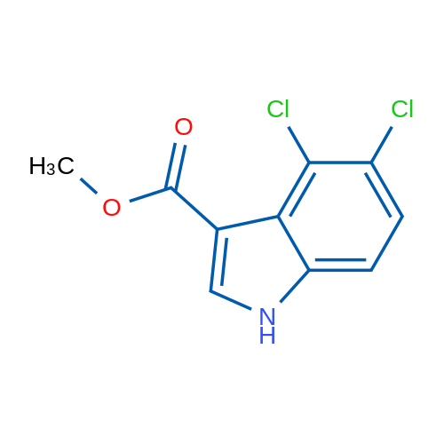 Methyl 4,5-dichloro-1H-indole-3-carboxylate 1g