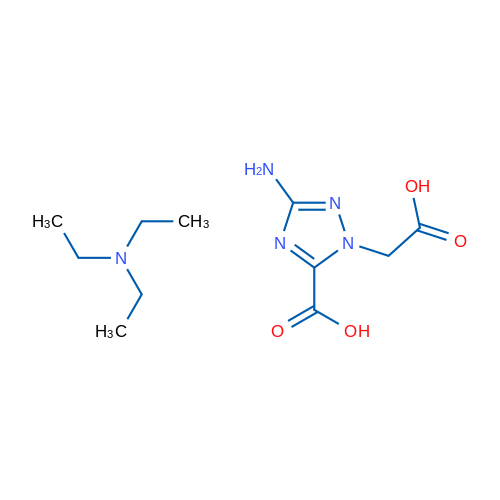 3-AMino-1-(carboxymethyl)-1h-1,2,4-triazole-5-carboxylic acid triethylamine salt 1g