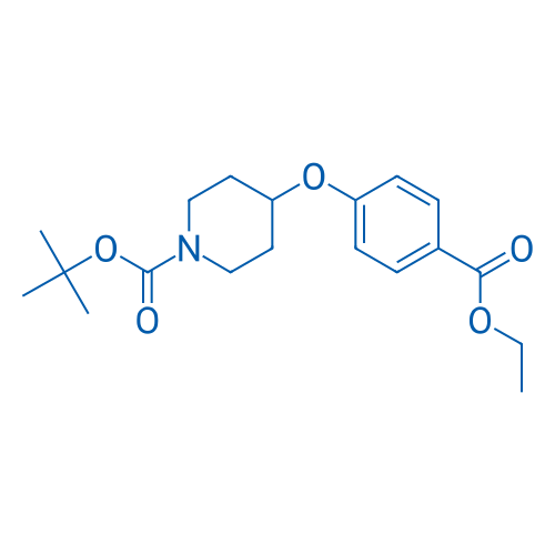 tert-Butyl 4-(4-(ethoxycarbonyl)phenoxy)piperidine-1-carboxylate 1g