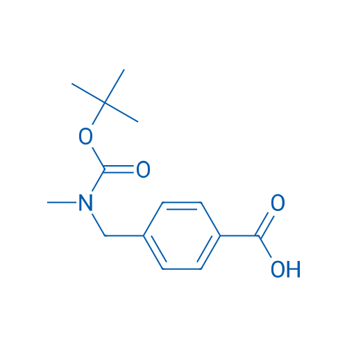 4-(((tert-Butoxycarbonyl)(methyl)amino)methyl)benzoic acid 250mg