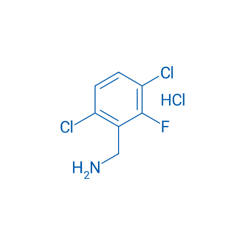 (3,6-Dichloro-2-fluorophenyl)methanamine hydrochloride 250mg