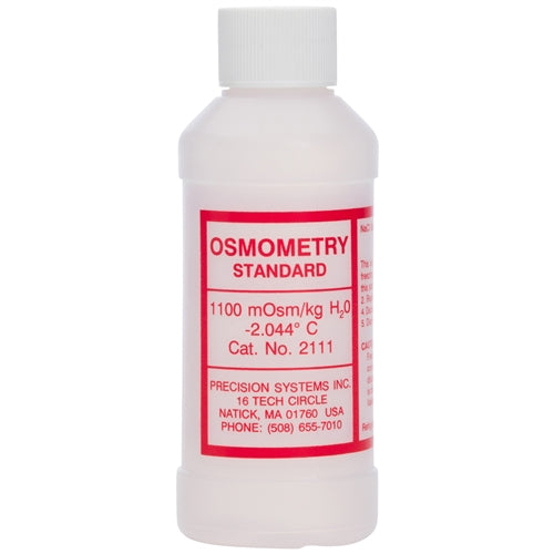 Osmometer Calibration Standards Solution, 1100 milliosmoles, 125 ml bottle