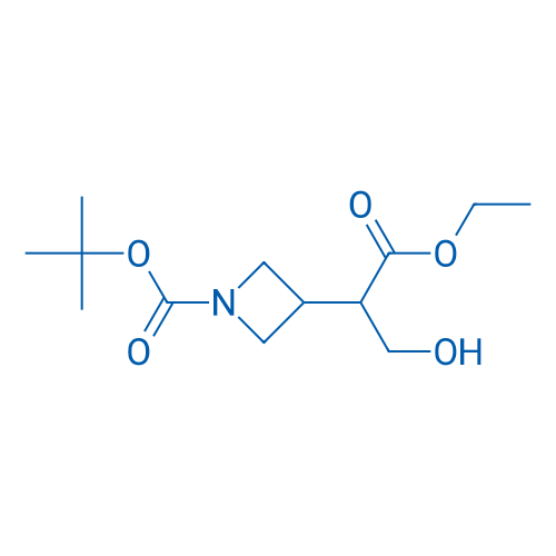 tert-butyl 3-(1-ethoxy-3-hydroxy-1-oxopropan-2-yl)azetidine-1-carboxylate 5g