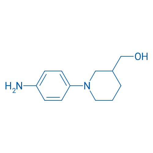1-(4-Aminophenyl)-3-piperidinemethanol 100mg