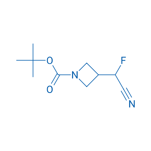 tert-butyl 3-[cyano(fluoro)methyl]azetidine-1-carboxylate 5g
