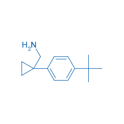 (1-(4-(tert-Butyl)phenyl)cyclopropyl)methanamine 50mg