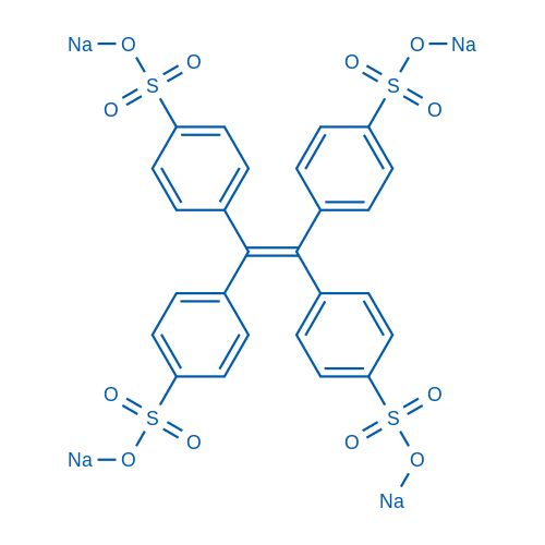 Sodium 4,4',4'',4'''-(ethene-1,1,2,2-tetrayl)tetrabenzenesulfonate 100mg