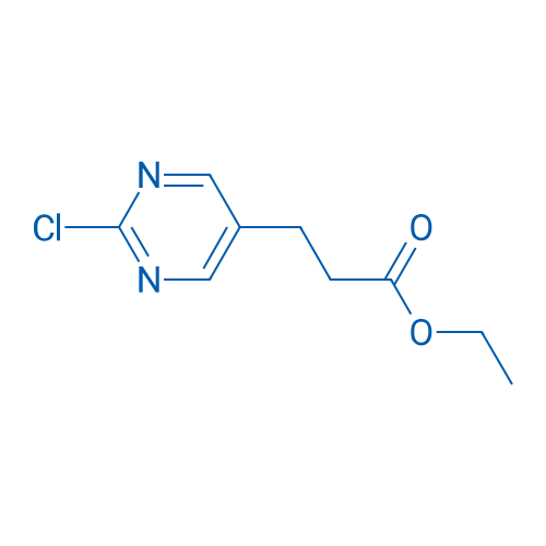 Ethyl 3-(2-chloropyrimidin-5-yl)propanoate 1g