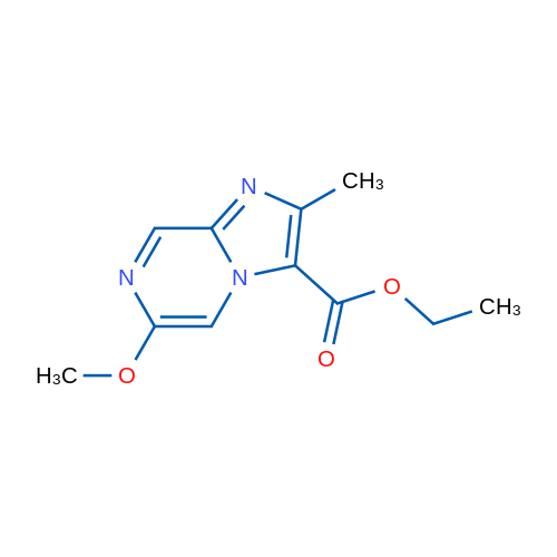 Ethyl 6-methoxy-2-methylimidazo[1,2-a]pyrazine-3-carboxylate 1g