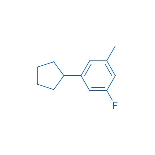 1-Cyclopentyl-3-fluoro-5-methylbenzene 5g