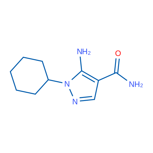 5-Amino-1-cyclohexyl-1H-pyrazole-4-carboxamide 1g