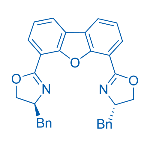 4,6-Bis((S)-4-benzyl-4,5-dihydrooxazol-2-yl)dibenzo[b,d]furan 100mg
