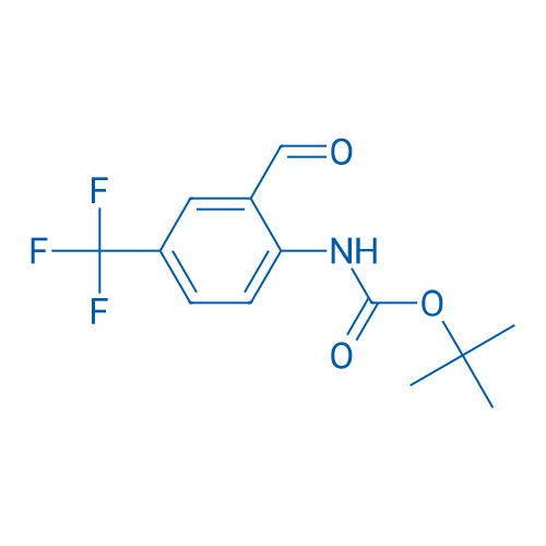 tert-Butyl (2-formyl-4-(trifluoromethyl)phenyl)carbamate 100mg