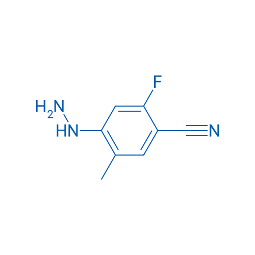 2-Fluoro-4-hydrazinyl-5-methylbenzonitrile 1g