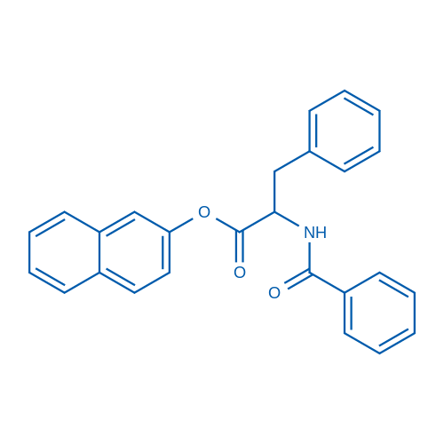 N-Benzoyl-DL-phenylalanine2-naphthylester 1g