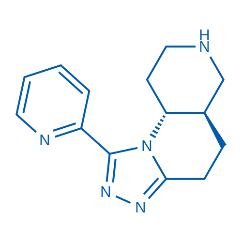 (5AR,9AR)-1-(PYRIDIN-2-YL)-4,5,5A,6,7,8,9,9A-OCTAHYDRO-[1,2,4]TRIAZOLO[4,3-A][1,6]NAPHTHYRIDINE 1g
