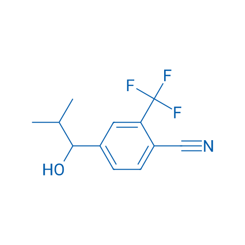 4-(1-HYDROXY-2-METHYLPROPYL)-2-(TRIFLUOROMETHYL)BENZONITRILE 1g
